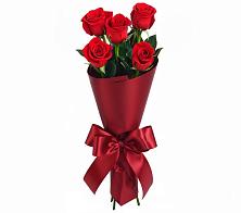 Букет 5 Красных роз Эдлесс Лав #REPLACE_PRED# Троицком Омской области