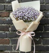 Букет цветов из:  Гипсофила в Троицком Омской области