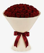 Букет 101 Бордовая роза Блэк Бакарра #REPLACE_PRED# Троицком Омской области
