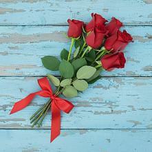 Букет Красные розы в Троицком Омской области