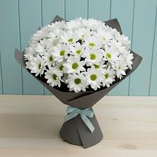 Букет цветов из:  Хризантемы в Троицком Омской области
