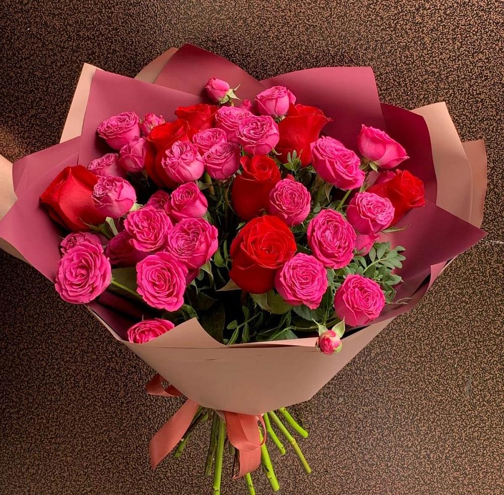 Букет В объятьях нежности в Троицком Омской области