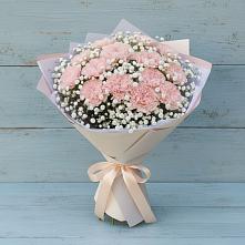 Букет цветов из:  Гвоздики в Троицком Омской области