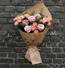 Букет цветов из:  Розы #REPLACE_PRED# Троицком Омской области