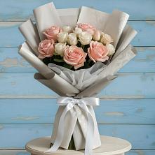 Букет цветов из:  Розы в Троицком Омской области