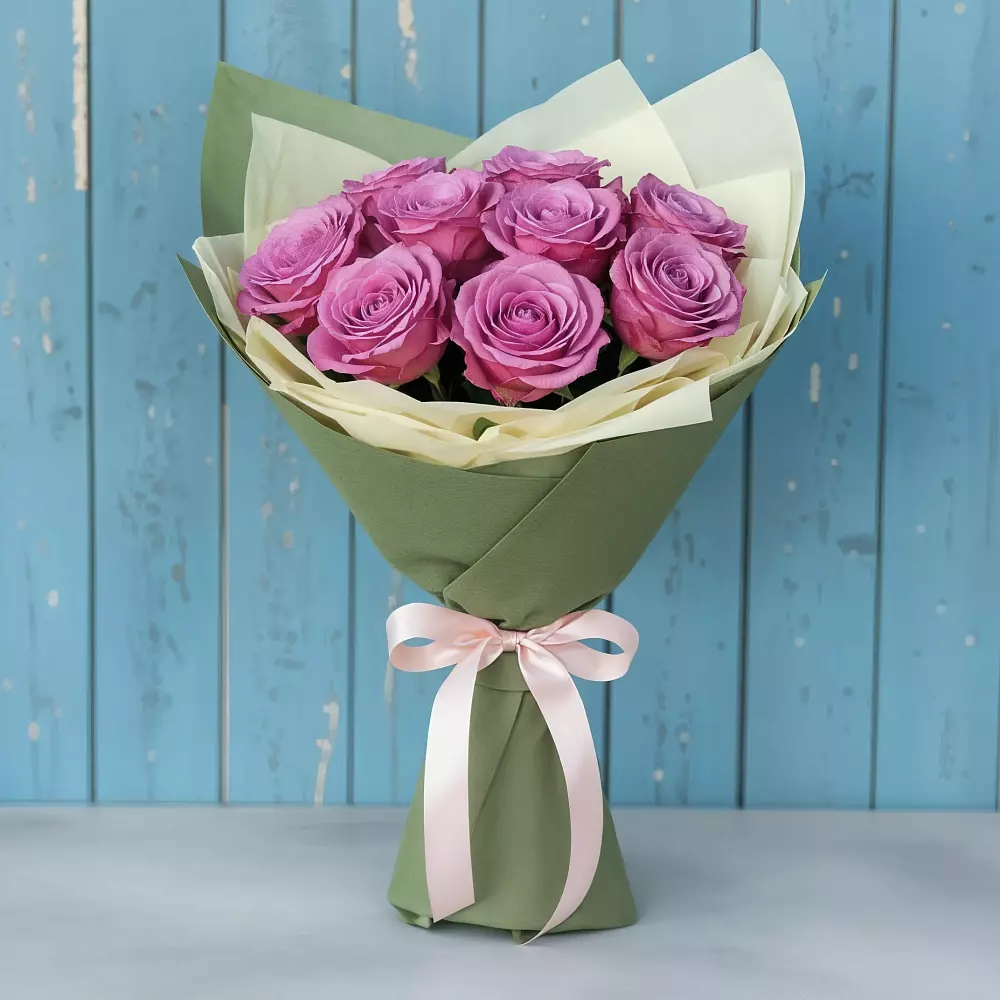 Букет Розы Фёрст Леди в Троицком Омской области