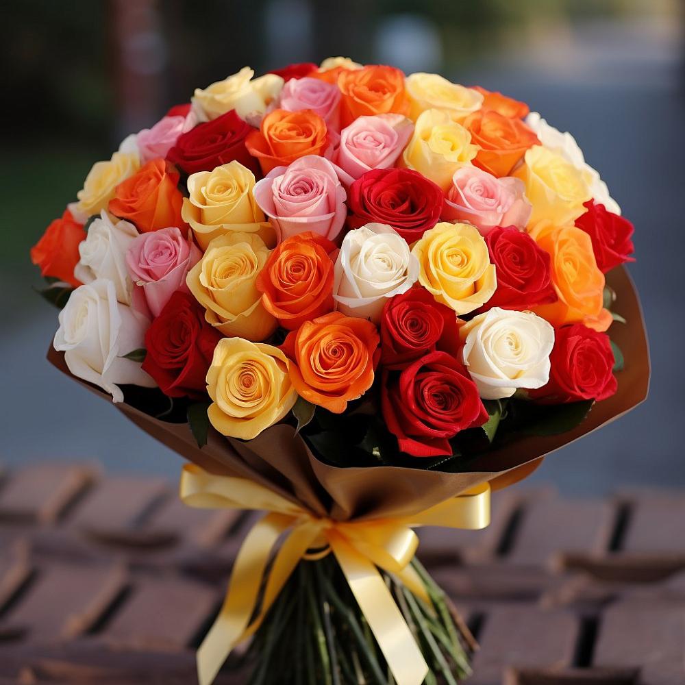 Букет Яркое начало в Троицком Омской области