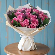 Букет цветов из:  Розы в Троицком Омской области